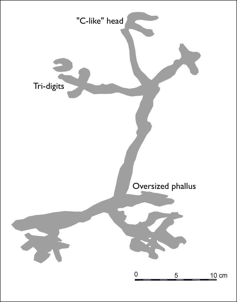 Illustration for article titled One of humanity's earliest drawings included an enormous phallus